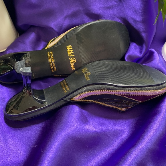 New 📌 Wild Rose slip on Sandals - Mules with beautiful  Beading - Picture 6 of 13